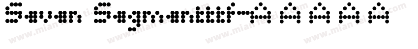 Seven Segmentttf字体转换